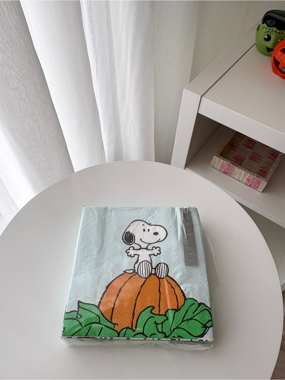 Peanuts Snoopy Pumpkin Napkins (Set of 40)